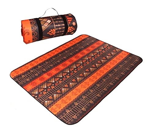 OUYUE Picknickdecke für Barbecue Faltbare Picknickdecken, wasserdichte Picknickmatte, Multifunktionale Stranddecke, Geeignet for Reisen, Camping Stranddecke Camping(D,150 * 150CM) von OUYUE