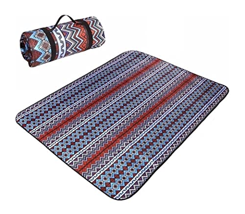 OUYUE Picknickdecke für Barbecue Faltbare Picknickdecken, wasserdichte Picknickmatte, Multifunktionale Stranddecke, Geeignet for Reisen, Camping Stranddecke Camping(G,150 * 150CM) von OUYUE