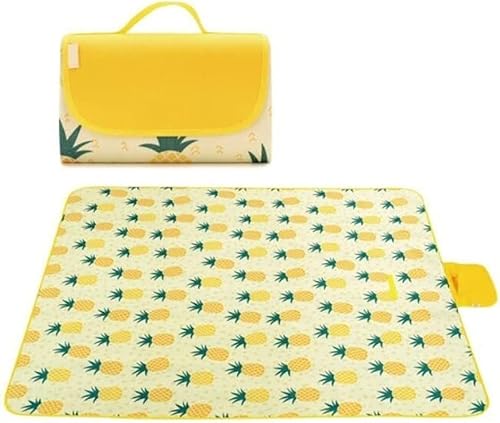 OUYUE Picknickdecke für Barbecue Maschinenwaschbare Stranddecke Multifunktionale Picknickdecke Langlebige Picknickmatte Geeignet for Camping Stranddecke Camping(B,195 * 200CM) von OUYUE