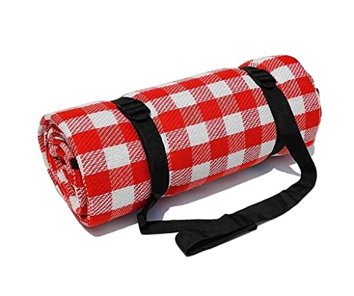 OUYUE Picknickdecke für Barbecue Picknickdecke, tragbare Outdoor-Strandmatte, wasserdichte, Faltbare Decken mit Tragegurt for Parkwanderungen auf Gras Stranddecke Camping(A,59.1inx78.8in) von OUYUE