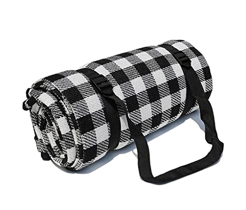 OUYUE Picknickdecke für Barbecue Picknickdecke, tragbare Outdoor-Strandmatte, wasserdichte, Faltbare Decken mit Tragegurt for Parkwanderungen auf Gras Stranddecke Camping(B,78.8inx78.8in) von OUYUE