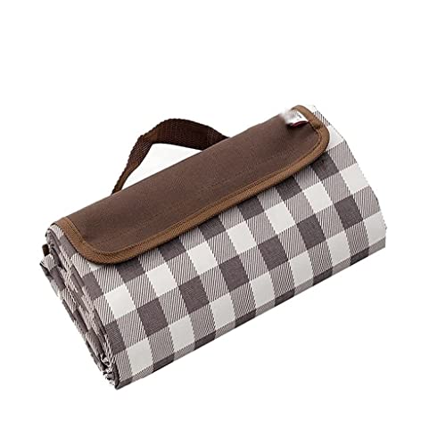 OUYUE Picknickdecke für Barbecue Picknickdecke Tragbare Outdoor-Campingmatte Leichte Decken mit Griff for Familiencamping auf Gras Stranddecke Camping(A,31.5inx78.8in.) von OUYUE