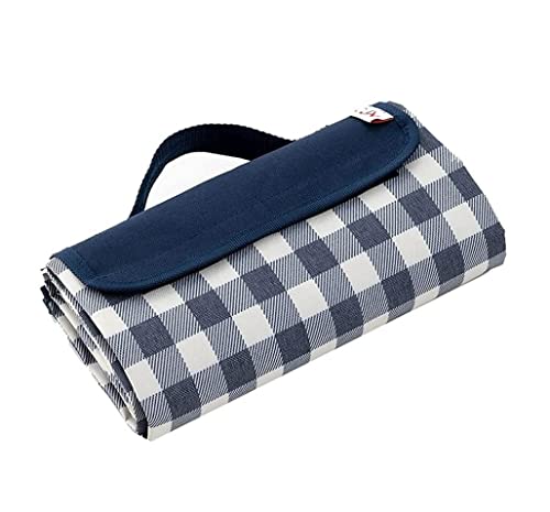 OUYUE Picknickdecke für Barbecue Picknickdecke Tragbare Outdoor-Campingmatte Leichte Decken mit Griff for Familiencamping auf Gras Stranddecke Camping(B,31.5inx57.1in) von OUYUE