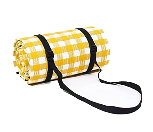 OUYUE Picknickdecke für Barbecue Tragbare Picknickdecke for den Außenbereich, Faltbare Campingmatte mit Tragegurt for Parkwanderungen Stranddecke Camping(59.1inx78.8in) von OUYUE