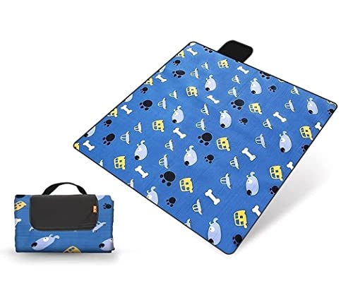 OUYUE Picknickdecke für Barbecue Weiche, wasserdichte Stranddecke, Tragbare Picknickmatte, Gefaltet Zur Aufbewahrung Stranddecke Camping(F) von OUYUE