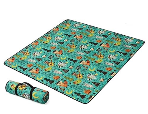 OUYUE Picknickdecke für Barbecue wasserdichte Stranddecke for Den Außenbereich, Tragbare Picknickmatte, Geeignet for Reisen, Strandpartys Stranddecke Camping(A) von OUYUE