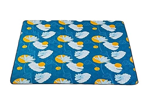 Picknickdecke für Barbecue Tragbare Picknickdecke for den Außenbereich mit Tragegurt, faltbare Matte for Parkwanderungen, Reisen der Familie, Camping auf Gras Stranddecke Camping(B,78.8inx78.8in) von OUYUE