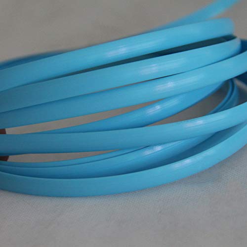 OUdini Polyethylen-Kunststoff-Rattan, Synthetisches Korbgeflecht-Reparaturmaterial Zum Stricken Und Reparieren Von Rattan-Stuhl-Tischkorb (250 Fuß)/Blue von OUdini