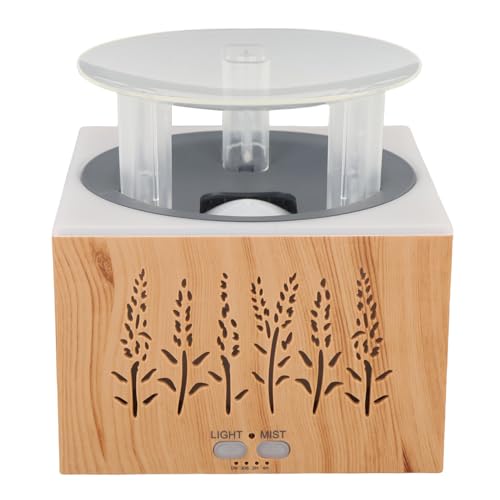 400 Ml Aromatherapie Diffusor, ätherisches Öl Diffusor -Luftbefeuchter Ruhig 30 DB Betrieb Diffuser mit 2H 4h 8H Timer -Einstellungen für Schlafzimmer (EU-Stecker 100-240V) von OVAQUIXI