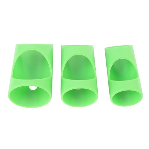 Foam Pipe Cutter Tool, 3PCS Insulation Cutting Fixture Guide ABS Pipe Guide, Insulation Pipe Cutter Guide (GREEN) von OVAQUIXI