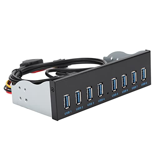 Frontplatte von USB3.0 19Pin 8 Ports Laufwerk Optical Drive - Verbesserter PC -Computer - Ideal für Technologie -Enthusiasten und Inhaltsersteller Frontplatte von USB3.0 19Pin 8 Ports Laufwerk Optical Drive - Verbesserter PC -Computer - Ideal für Technologie -Enthusiasten und Inhaltsersteller von OVAQUIXI