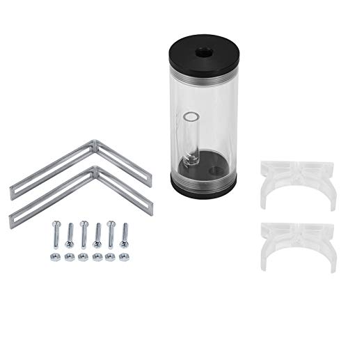OVAQUIXI Computer-Wasserkühlungsbehälter, Acryl-Zylinder-Tank-Kit, PC-Computer-Flüssigkeitswasserkühlungskühler, Acryl-Zylinder-Wasserbehälter-Tank-Kit für PC-Computer OVAQUIXI Computer-Wasserkühlungsbehälter, Acryl-Zylinder-Tank-Kit, PC-Computer-Flüssigkeitswasserkühlungskühler, Acryl-Zylinder-Wasserbehälter-Tank-Kit für PC-Computer von OVAQUIXI