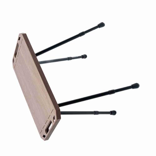OVAQUIXI Einstellbare Höhe Faltbare Campingtisch mit Aluminiumlegierung, Klapptisch für, Outdoor -Campingausrüstung, Leichtes und Robustes, Tragbares Picknickschreibtisch, Bequem für von OVAQUIXI