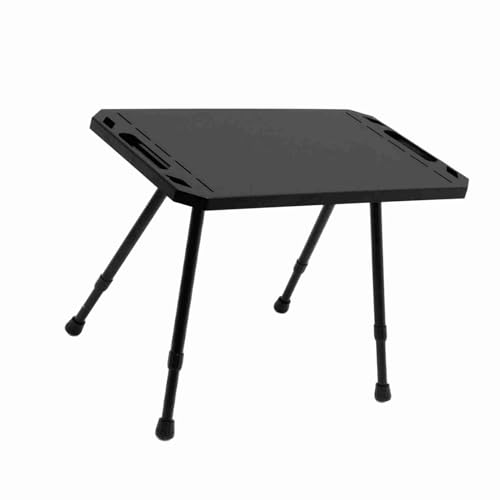 OVAQUIXI Einstellbare Höhe Faltbare Campingtisch mit Aluminiumlegierung, Klapptisch für, Outdoor -Campingausrüstung, Leichtes und Robustes, Tragbares Picknickschreibtisch, Bequem für von OVAQUIXI