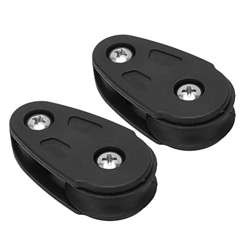 OVAQUIXI Kayak Rolle, 2 Stück Marine Rollenblock für Schiff Yacht Kanu Unterstützt Maximale Seilbreite von 8mm OVAQUIXI Kayak Rolle, 2 Stück Marine Rollenblock für Schiff Yacht Kanu Unterstützt Maximale Seilbreite von 8mm von OVAQUIXI