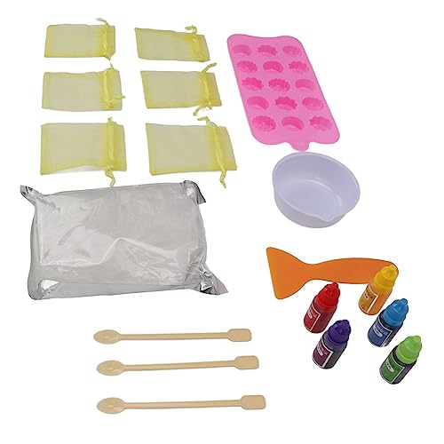 OVAQUIXI Kinderseife Making Kit Süßes Cartoon Figur Tiermuster Easy Operation Korrosionsbeständig von OVAQUIXI