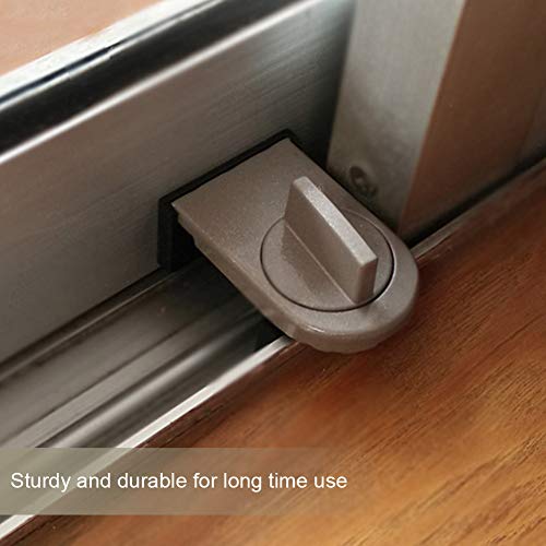 OVAQUIXI Metall -Sicherheitsschloss für Schiebefenster, Anti -Diebstahl Langlebige Schloss für Babysicherheit, Kaffee, 1 Pack OVAQUIXI Metall -Sicherheitsschloss für Schiebefenster, Anti -Diebstahl Langlebige Schloss für Babysicherheit, Kaffee, 1 Pack von OVAQUIXI