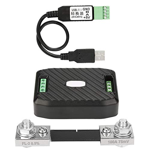 OVAQUIXI Peacefair PZEM-017 Verbrauchermesser Zur Überwachung des Energieverbrauchs in Solarsystemen (PZEM-017+100A+USB) von OVAQUIXI