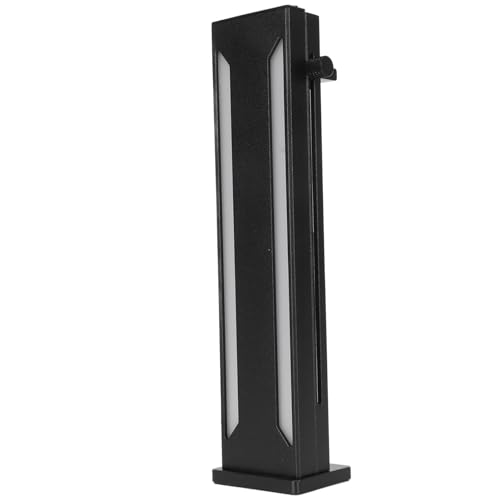OVAQUIXI Verstellbare GPU-Halterung mit ARGB, Magnetischer Basis, Verschiebbarer Halterung für Desktop-Grafikkarte (Black) von OVAQUIXI