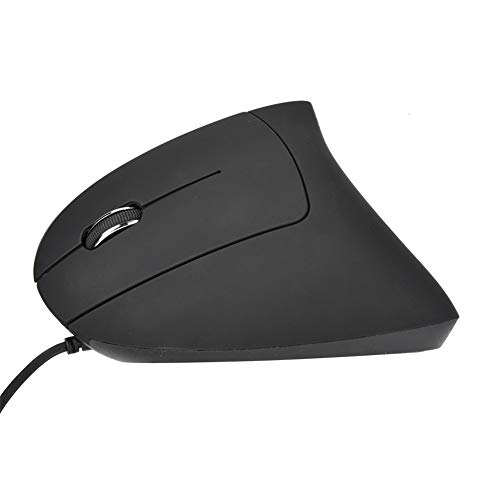 OVAQUIXI Vertikale Maus für die Linke Hand, Ergonomische Gaming-Maus mit Optischer Abtastung, 6 Tasten, 1600 DPI, USB-Kabel, für Spielebegeisterte, Programmierer, Büroangestellte OVAQUIXI Vertikale Maus für die Linke Hand, Ergonomische Gaming-Maus mit Optischer Abtastung, 6 Tasten, 1600 DPI, USB-Kabel, für Spielebegeisterte, Programmierer, Büroangestellte von OVAQUIXI