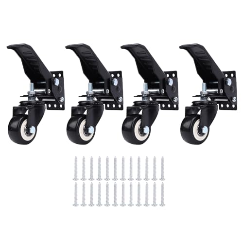 OVAQUIXI Workbench Casters -Kit, 4 PCs Einziehbare Casters 900 Lbs Kapazitätshebe- und Absenkfunktion für den Bank -Tischschrank OVAQUIXI Workbench Casters -Kit, 4 PCs Einziehbare Casters 900 Lbs Kapazitätshebe- und Absenkfunktion für den Bank -Tischschrank von OVAQUIXI