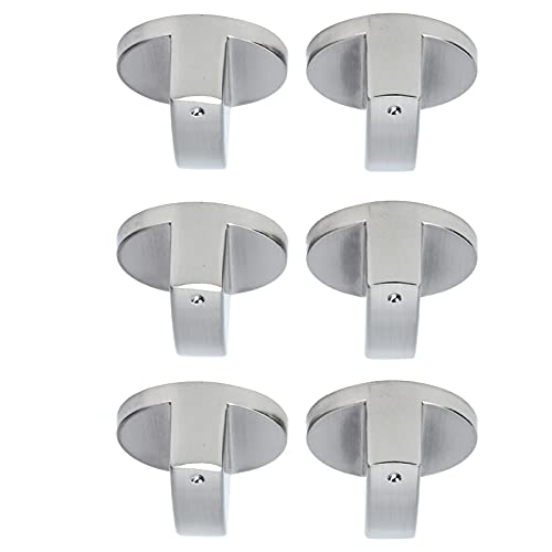 OVAQUIXI Zinklegungssteuerungsknopf Drehknopf Ersatz für Küchenbereich, Gasherd Gut mit Kompaktem und Stabilem Design Kompatibel (0°-Schalter) von OVAQUIXI