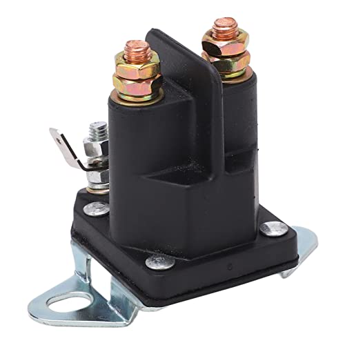 Starterrelais Anlasserrelais, Starter Relais mit Kupferspule, 12V Hochleistungs-Starter-Schalter, Rasenmäher Ersatzteile für Rasenmäher Starterrelais Anlasserrelais, Starter Relais mit Kupferspule, 12V Hochleistungs-Starter-Schalter, Rasenmäher Ersatzteile für Rasenmäher von OVAQUIXI