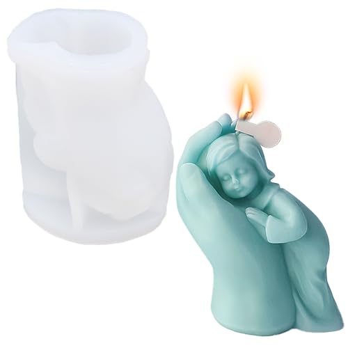 OVBOVA 3D-Silikon-Kerzenform, Baby in Hand Silikonform, Silikon Kerzenform Baby in Mutters Hand Form Körper Kerzen Silikonformen Kerzen Gießform Heimdekoration Ostern Geschenke OVBOVA 3D-Silikon-Kerzenform, Baby in Hand Silikonform, Silikon Kerzenform Baby in Mutters Hand Form Körper Kerzen Silikonformen Kerzen Gießform Heimdekoration Ostern Geschenke von OVBOVA