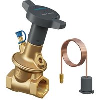 Oventrop - HydroControl d Differenzdruckregler pn 25 dn 50 Rp 2" Innengewinde, entzinkungsbeständig, 50-300mbar von OVENTROP