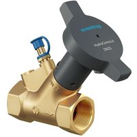 Oventrop - Hydrocontrol a Strangabsperrventil pn 25 dn 25 Rp 1" Innengewinde HydroPort, entzinkungsbeständig von OVENTROP