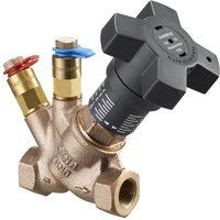Oventrop - Hydrocontrol vtr Strangregulierventil dn 25, 1' Innengewinde 2 Messventile, Nadeltechnik, Rotguss Oventrop - Hydrocontrol vtr Strangregulierventil dn 25, 1' Innengewinde 2 Messventile, Nadeltechnik, Rotguss von OVENTROP