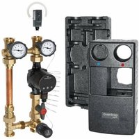 Oventrop - Kessel Anbindesystem Regumat F-180 DN25 mit Alpha2 25-60 Festwertregel-Set 20-50°C von OVENTROP