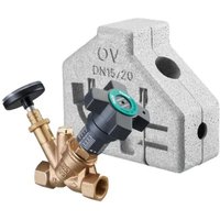 [NEUWERTIG] B-Ware Oventrop Strangregulierventil Ventil Aquastrom Dn 20 Rp 3/4 Bronze Wärmedämmung von OVENTROP