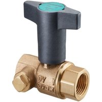 Oventrop - ov Trinkwasserkugelhahn Optibal tw 2xIG dn 20, Rp 3/4Z von OVENTROP