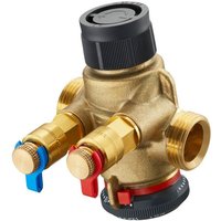 Oventrop - Cocon qt Regulierventil mit Messventilen, dn 15 beidseitiges Außengewinde, 200-1300l/h von OVENTROP