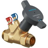 Oventrop - HydroControl v Strangregulierventil pn 16 dn 40 g 1 3/4' Außengewinde HydroPort, entzinkungsbeständig von OVENTROP
