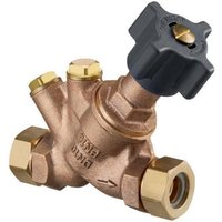 Oventrop Hydrocontrol ATR Strangabsperrventil DN 40 1 3/4" Außengewinde, mit Blindstopfen, Rotguss von OVENTROP