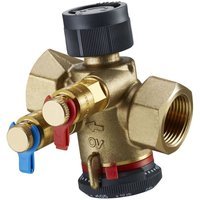 Regulierventil Cocon qt mit Messventilen, dn 20 beidseitig Innengewinde, 150-1050l/h - Oventrop Regulierventil Cocon qt mit Messventilen, dn 20 beidseitig Innengewinde, 150-1050l/h - Oventrop von OVENTROP