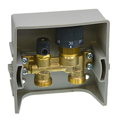Oventrop Rücklauftemperaturregelung Unibox E RTL mit Thermostatv, weiß, 1022731 von Oventrop