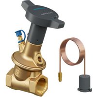 Oventrop Strangregulierventil Hydrocontrol D DN 15, Rp 1/2, PN 25, beids. IG, Messing von OVENTROP