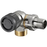 A Thermostatventil dn 15 g 3/4' Außengewinde x r 1/2"AG,Winkeleckausführung links - Oventrop von OVENTROP