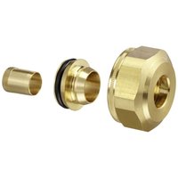 Oventrop - Regusol Klemmringverschraubung dn 25 g 1" Überwurfmutter 22mm, 2-fach, Hülsen von OVENTROP