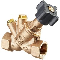 Oventrop - Strangabsperrventil HydroControl atr DN15, 1/2 ig, mit Blindstopfen, Rotguss von OVENTROP