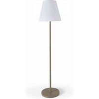 Oviala - 150 cm LED-Stehleuchte Taupe - Weiß von OVIALA