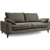 3-Sitzer-Samtsofa Grüner Khaki 3-Sitzer-Samtsofa Grüner Khaki von OVIALA