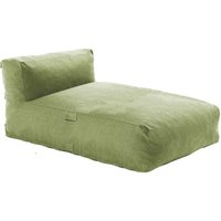 Chaiselongue für modulare kaktusgrüne Gartenmöbel - Mixi von OVIALA