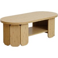 Oviala - Couchtisch aus mdf mit beigem Holzeffekt von OVIALA
