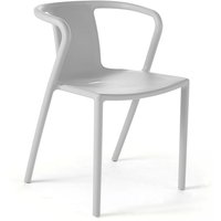 Oviala - Designgartenstuhl aus Kunststoff Weiß von OVIALA