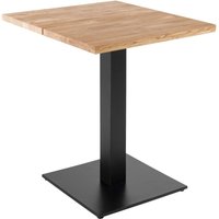 Esstisch 60 x 60 cm mit geraden Kanten in Eiche - 60 x 60 x 73 cm Esstisch 60 x 60 cm mit geraden Kanten in Eiche - 60 x 60 x 73 cm von OVIALA