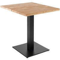 Esstisch 70 x 70 cm mit geraden Kanten in Eiche - 70 x 70 x 73 cm Esstisch 70 x 70 cm mit geraden Kanten in Eiche - 70 x 70 x 73 cm von OVIALA